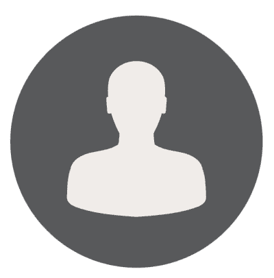 A generic white user silhouette icon on a dark gray circular background, representing users who share their brightside reviews on Trustpilot.
